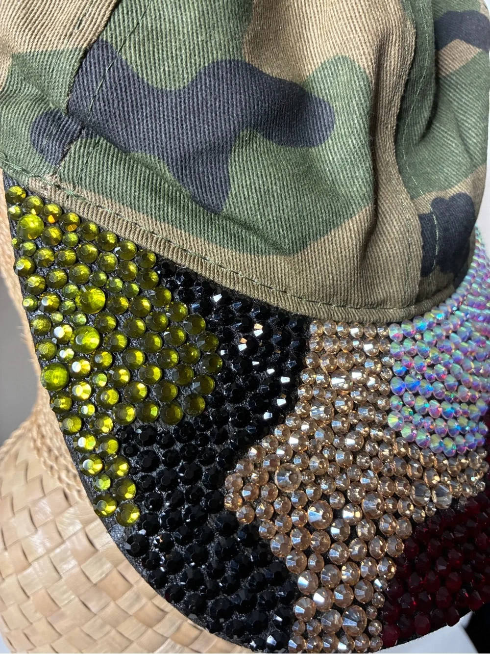 Custom Women Camo Cap